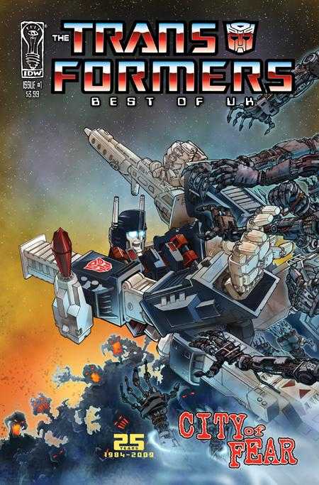 Transformers Best of the UK (2009 City of Fear) #1A