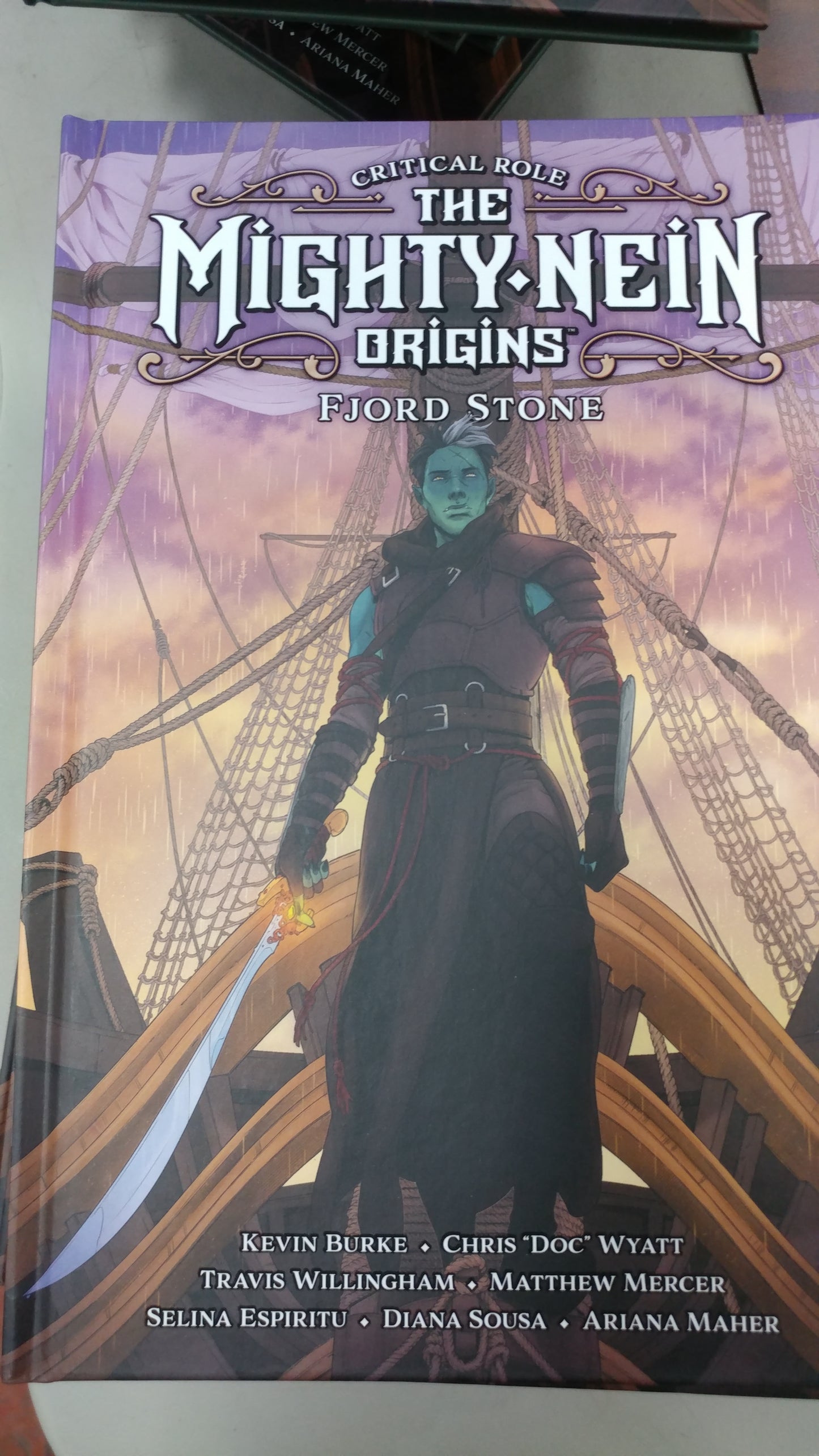 Critical Role The Mighty Nein Origins Fjord Stone *Signed*