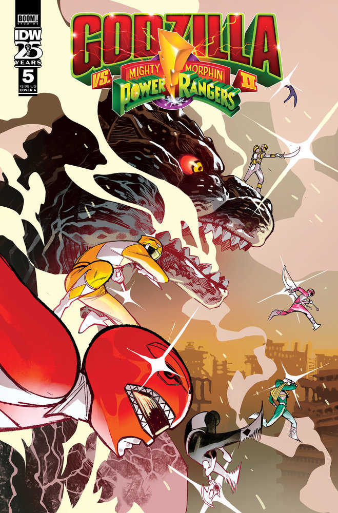 Godzilla vs. the Mighty Morphin Power Rangers II (2024 IDW) #5A