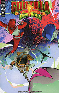 Godzilla vs. the Mighty Morphin Power Rangers II (2024 IDW) #2A