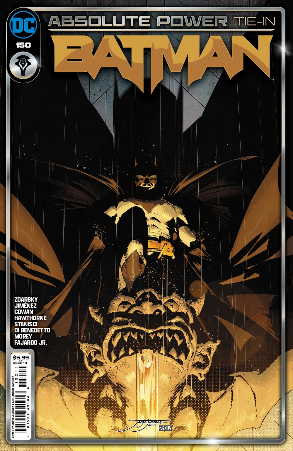 Batman (2016 3rd Series) #150A