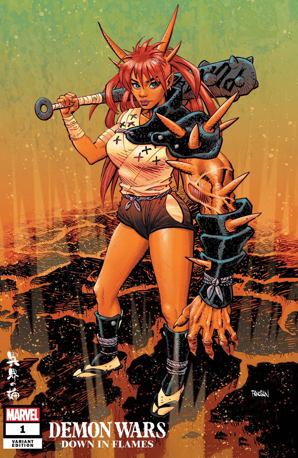 Demon Wars Down in Flames (2023 Marvel) #1D