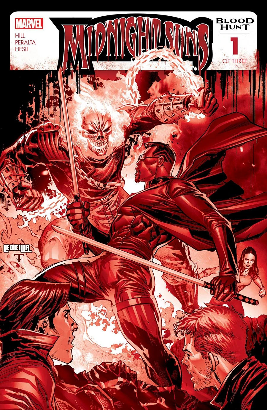 Midnight Sons Blood Hunt (2024 Marvel) #1E