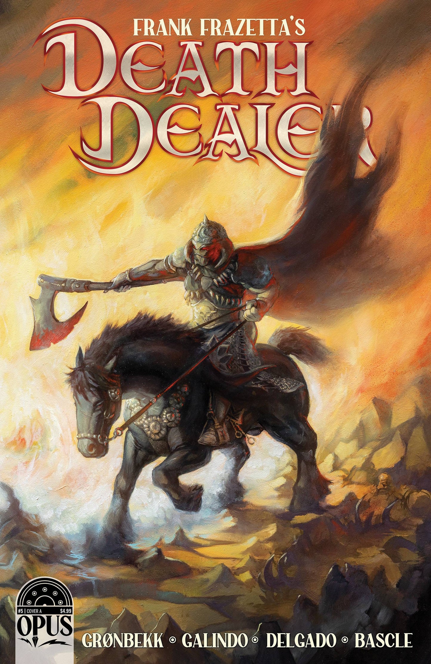Frank Frazetta's Death Dealer (2022 Opus Comics) #5A
