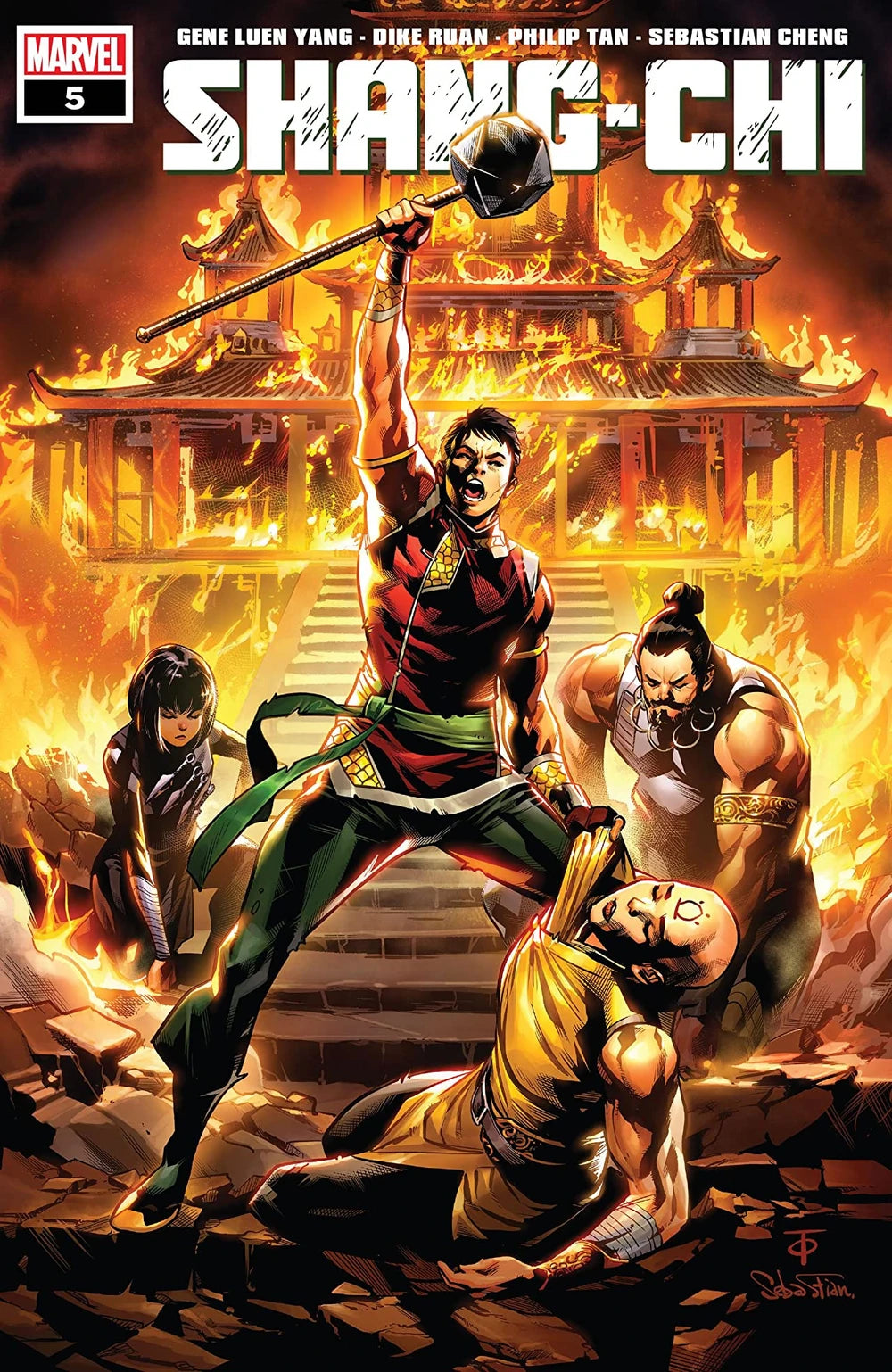 Shang-Chi (2020 Marvel) #5A – Emerald Knights