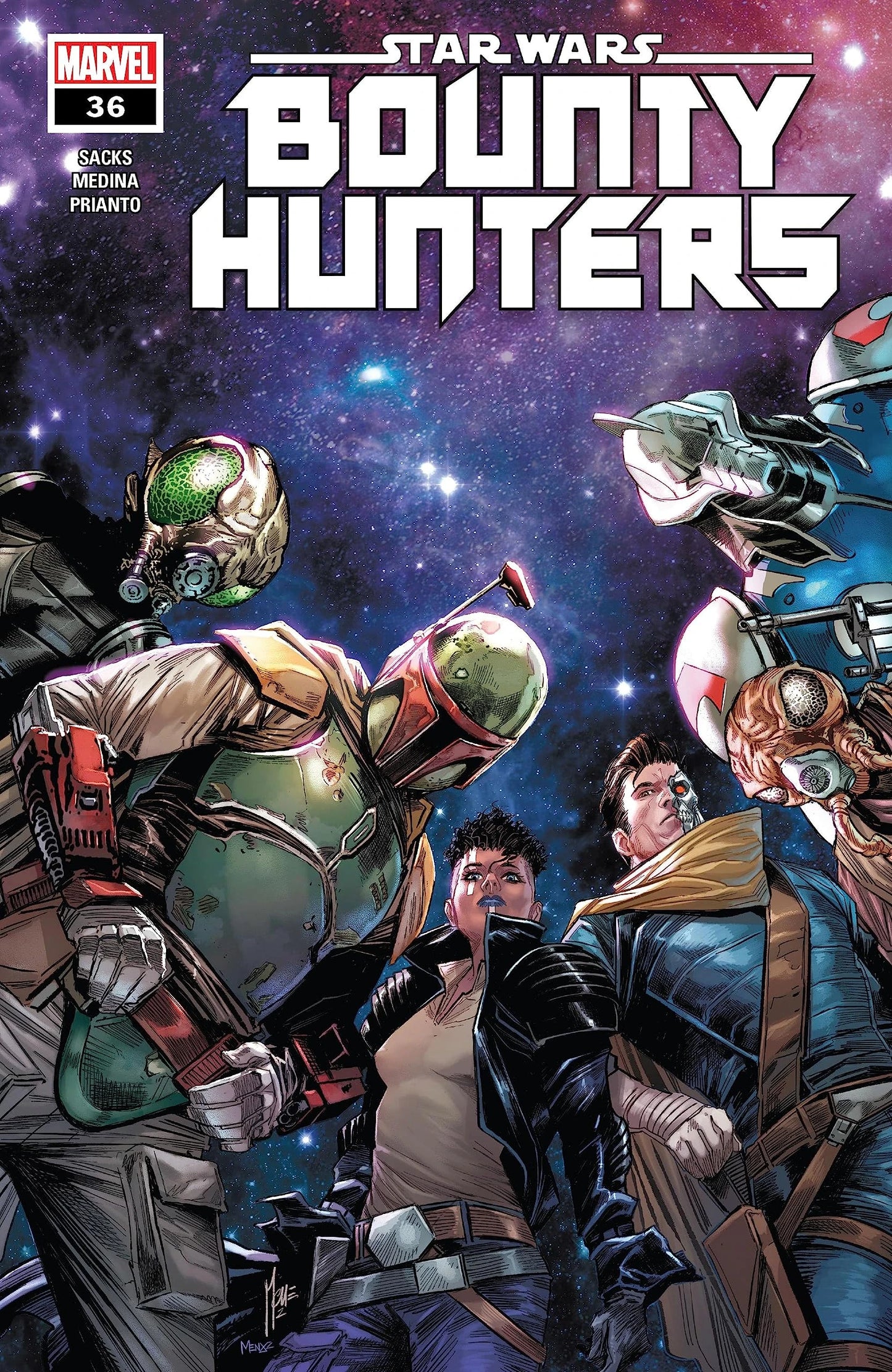 Star Wars Bounty Hunters (2020 Marvel) #36A
