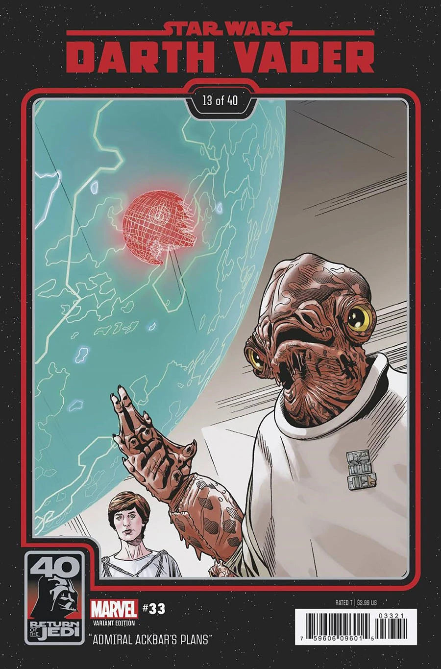 Star Wars Darth Vader (2020 Marvel) #33B
