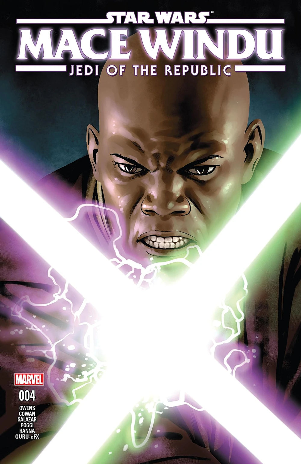 Star Wars Mace Windu (2017 Marvel) Jedi of the Republic #4A