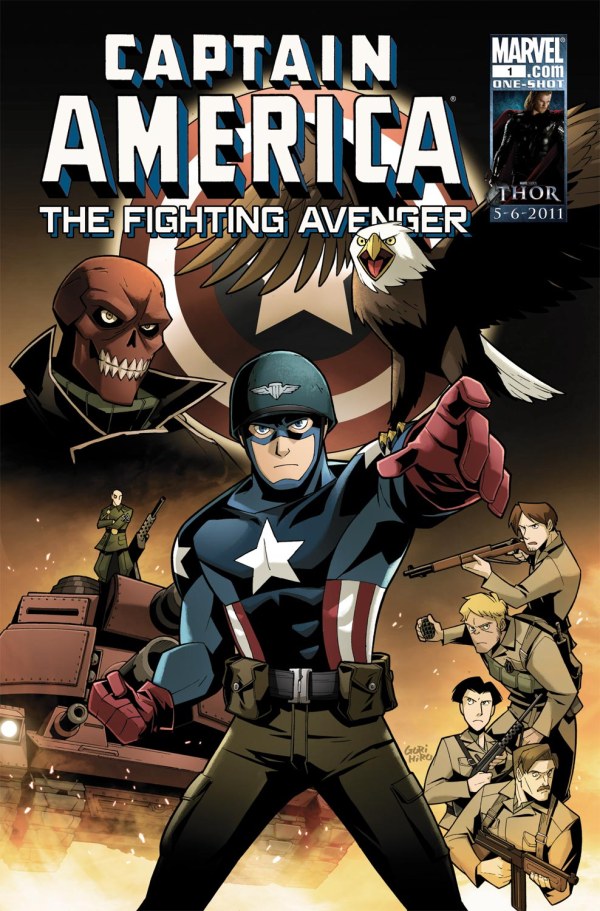 Captain America The Fighting Avenger (2011 Marvel) #1A