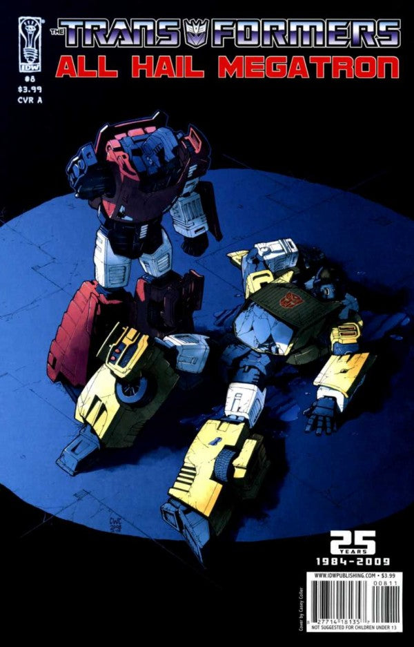 Transformers All Hail Megatron (2008) #8A