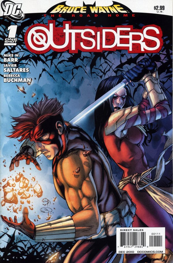 Bruce Wayne The Road Home Outsiders (2010 DC) #1