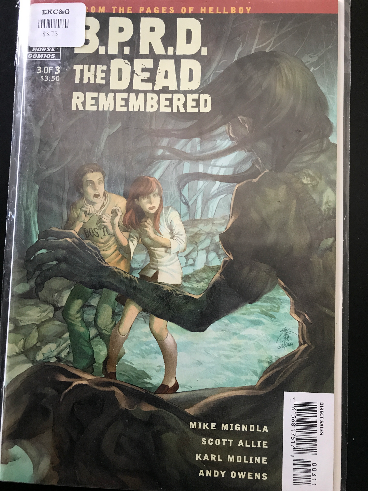 BPRD The Dead Remembered (2011 Dark Horse) #1-3