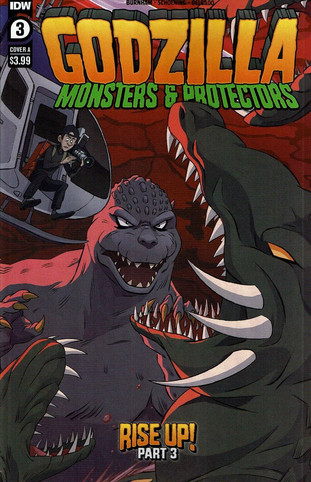 Godzilla Monsters and Protectors (2021 IDW) #3A