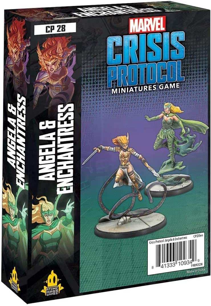 Marvel Crisis Protocol Miniatures Angela & Enchantress pack