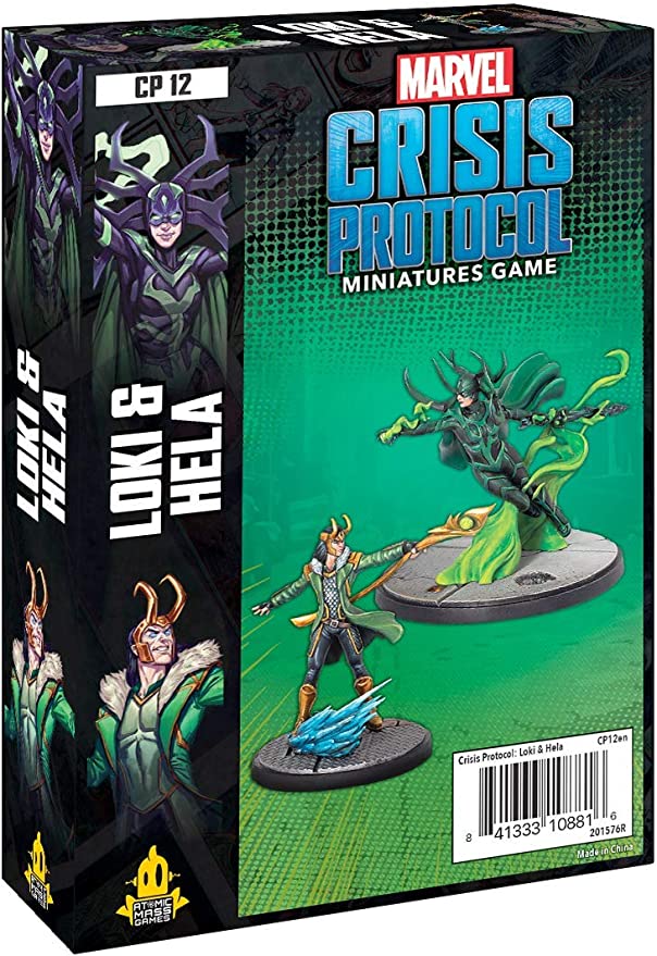 Marvel Crisis Protocol Miniature Loki & Hela pack