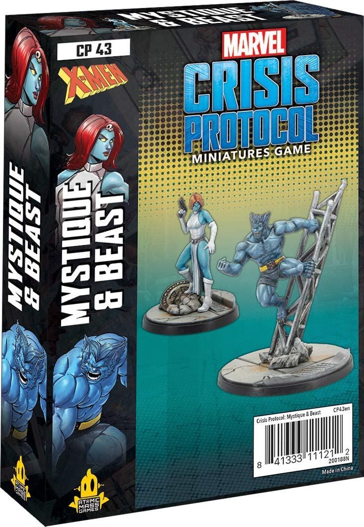 Marvel Crisis Protocol Miniature Mystique & Beast pack