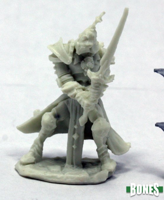 Reaper Miniatures BONES Andras, Evil Warrior 77401
