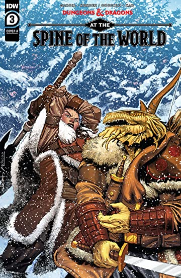 Dungeons and Dragons at the Spine of the World (2020 IDW) #3A