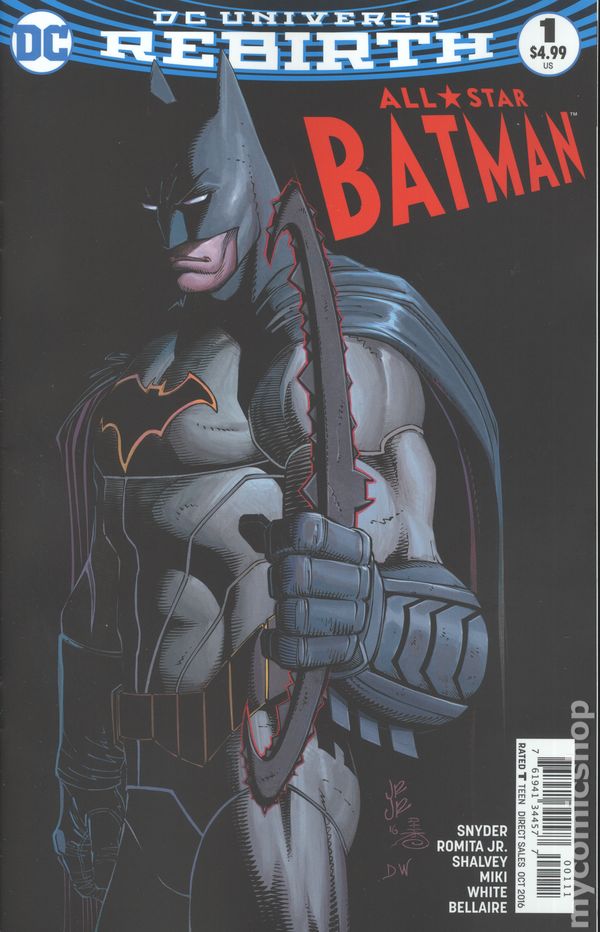 All Star Batman (2016) #1A (Rebirth)