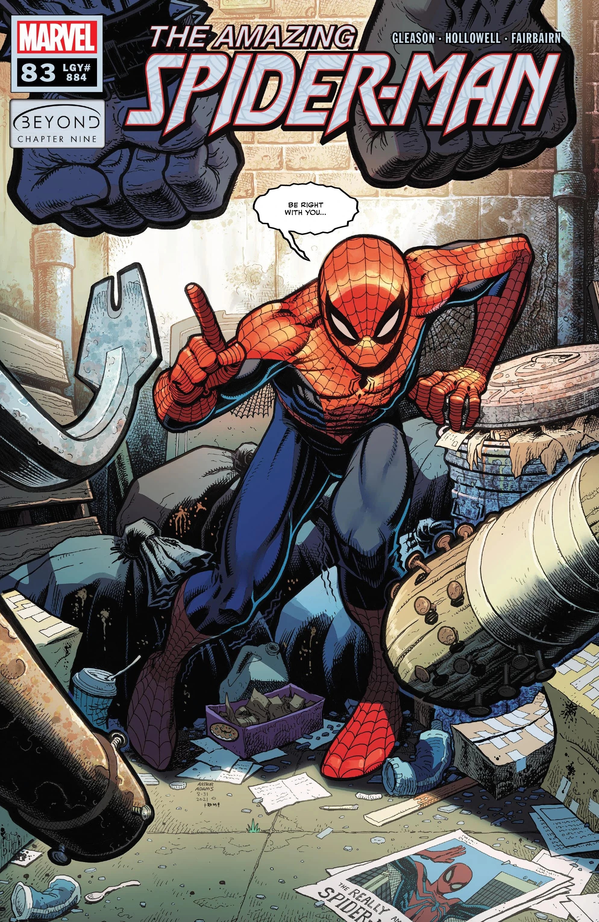 Amazing Spider-Man (2018 6th Series) #83A – Emerald Knights