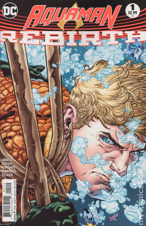 Aquaman (2016 6th Series) #1C Rebirth