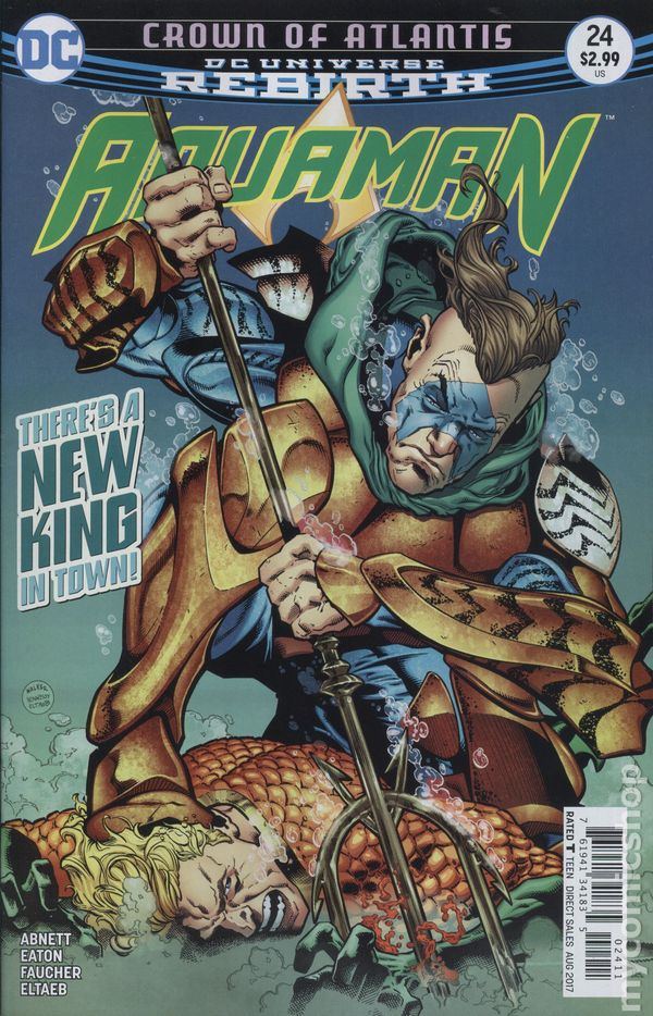 Aquaman (2016 6th Series) #24A Rebirth