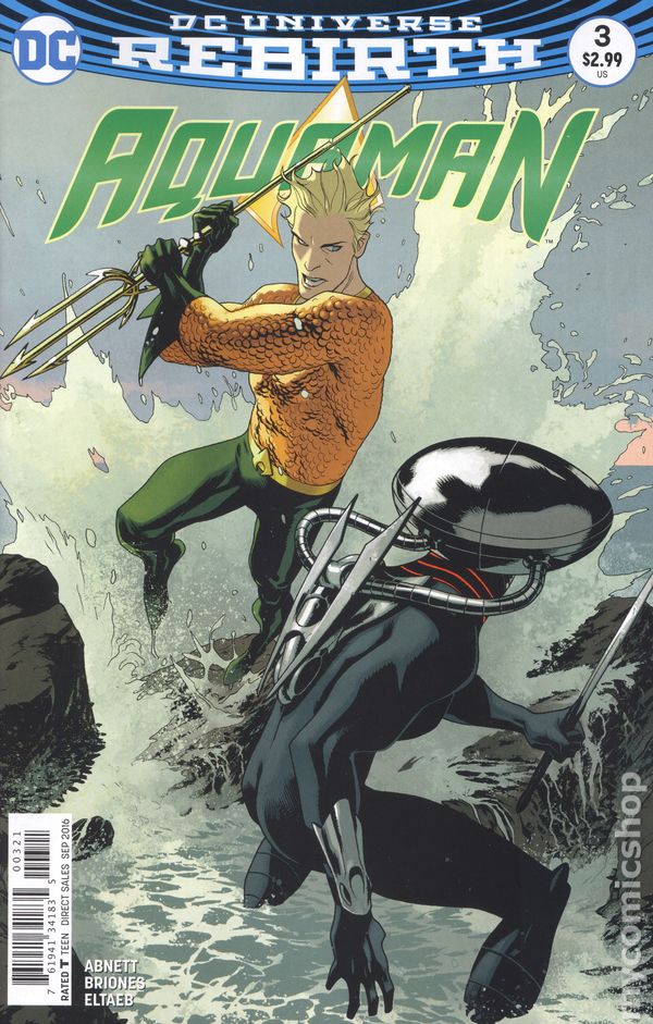 Aquaman (2016 6th Series) #3B Rebirth