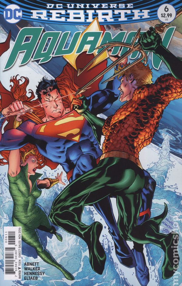 Aquaman (2016 6th Series) #6A Rebirth