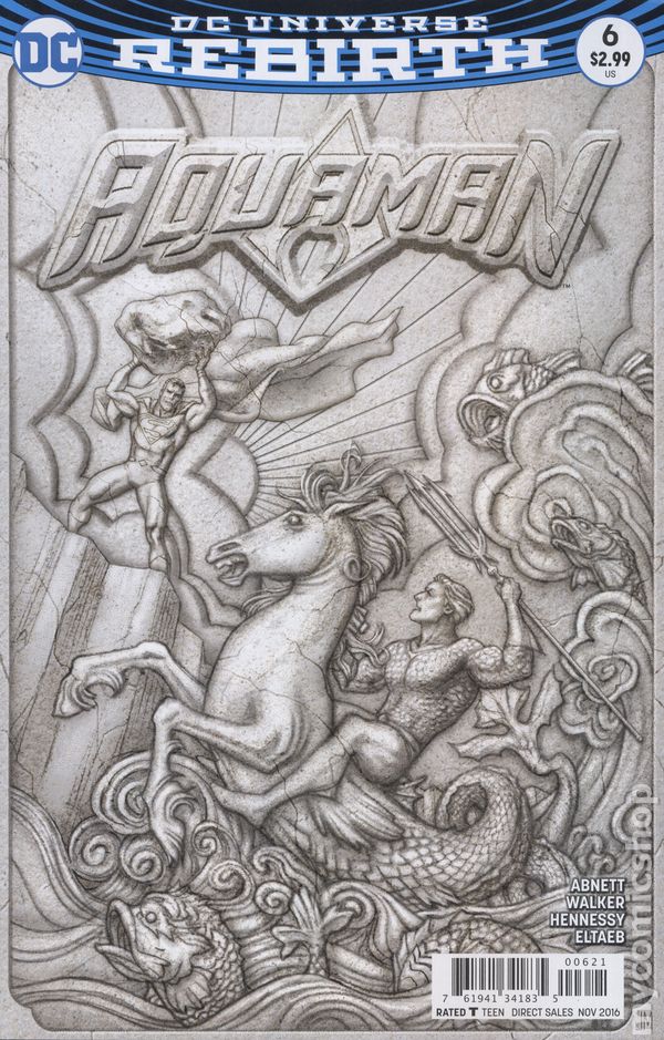 Aquaman (2016 6th Series) #6B Rebirth