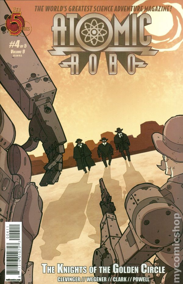 Atomic Robo Knights of the Golden Circle (2014) #4