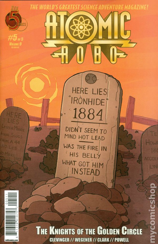 Atomic Robo Knights of the Golden Circle (2014) #5