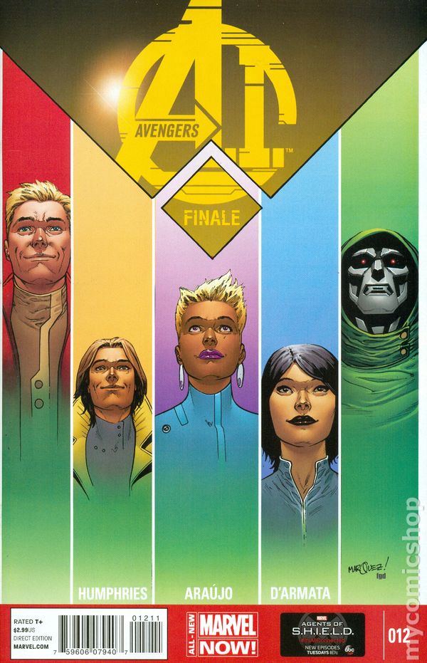 Avengers A.I. (2013) 1-12 Complete Set