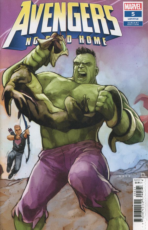 Avengers No Road Home (2019 Marvel) #5B