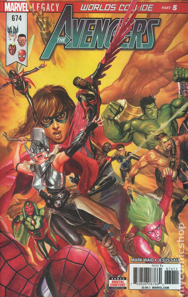 Avengers (2017 7th Series) #674A