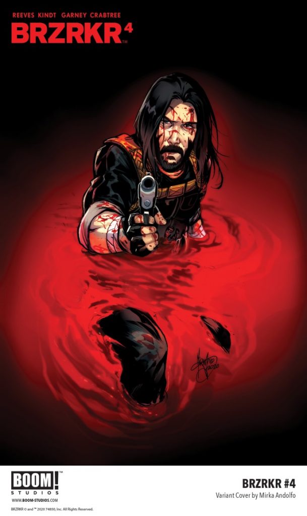 Brzrkr (2021 Boom) #4E 1 in 25 Variant