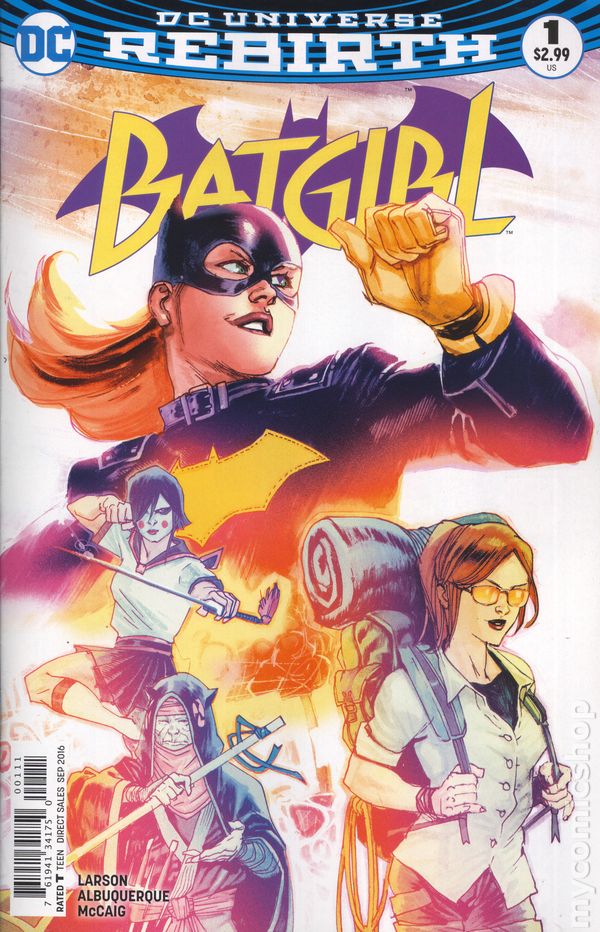 Batgirl (2016) #1A (Rebirth)