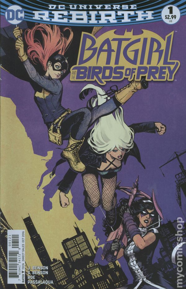 Batgirl and the Birds of Prey (2016) #1B (Rebirth)