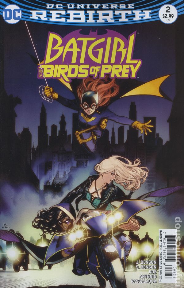 Batgirl and the Birds of Prey (2016) #2B (Rebirth)