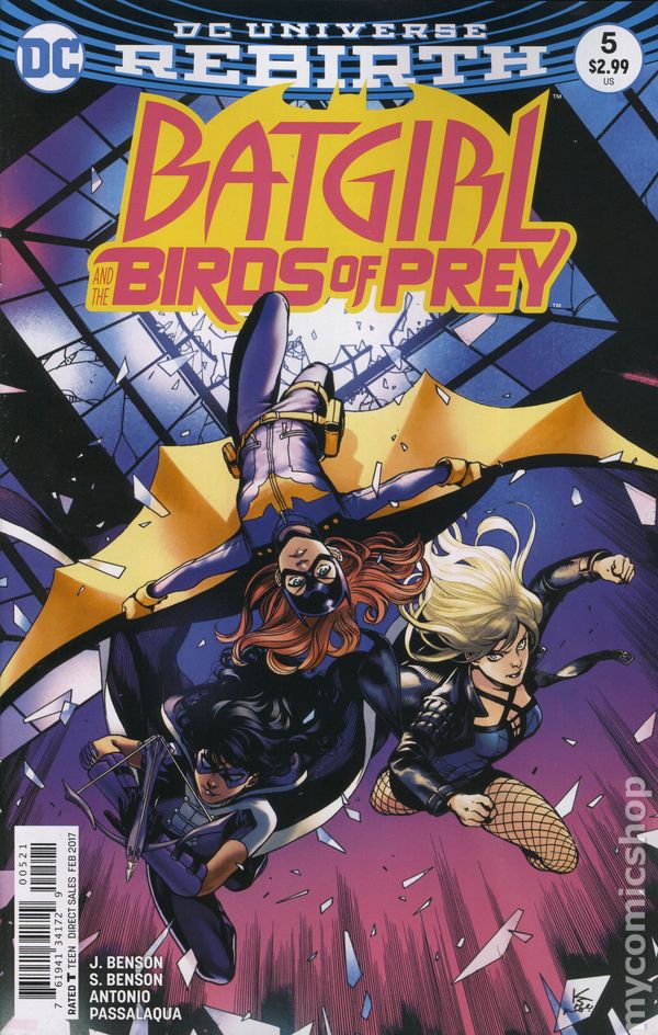 Batgirl and the Birds of Prey (2016) #5B (Rebirth)