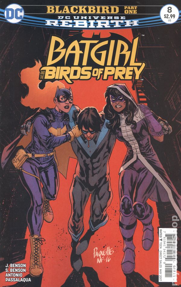 Batgirl and the Birds of Prey (2016) #8A (Rebirth)