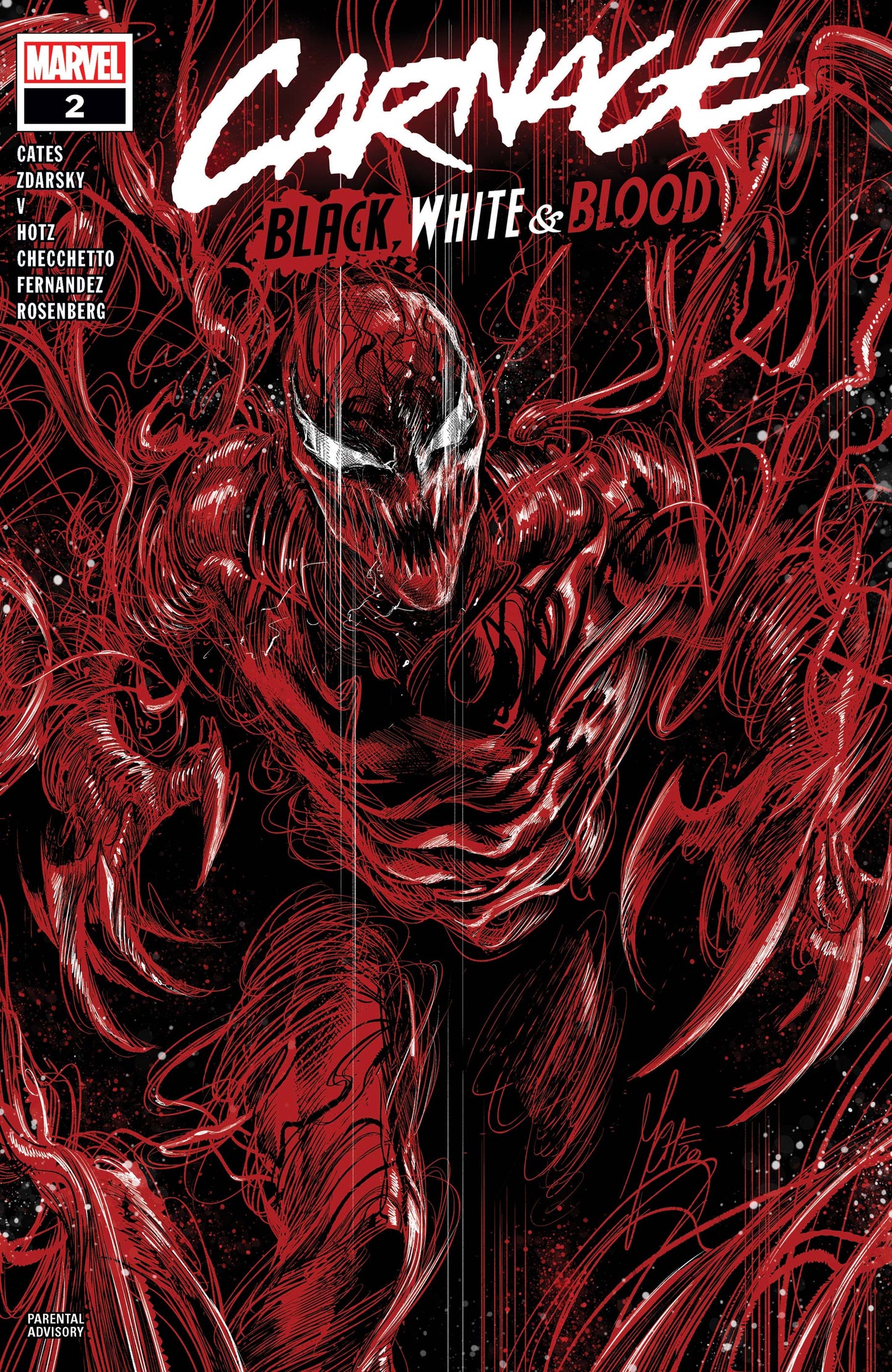 Carnage Black, White and Blood (2021 Marvel) #2A