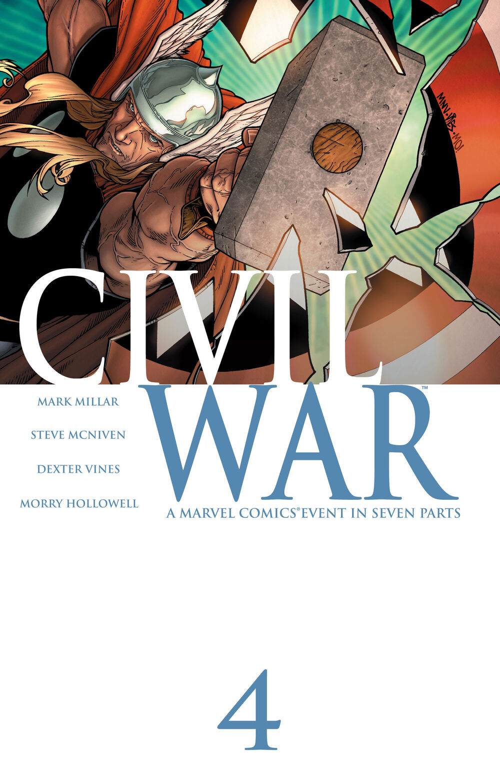 Civil War (2006 Marvel) #4A