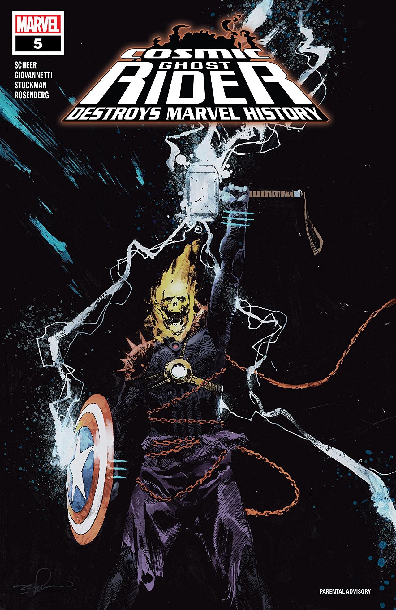 Cosmic Ghost Rider Destroys Marvel History (2019 Marvel) #5A