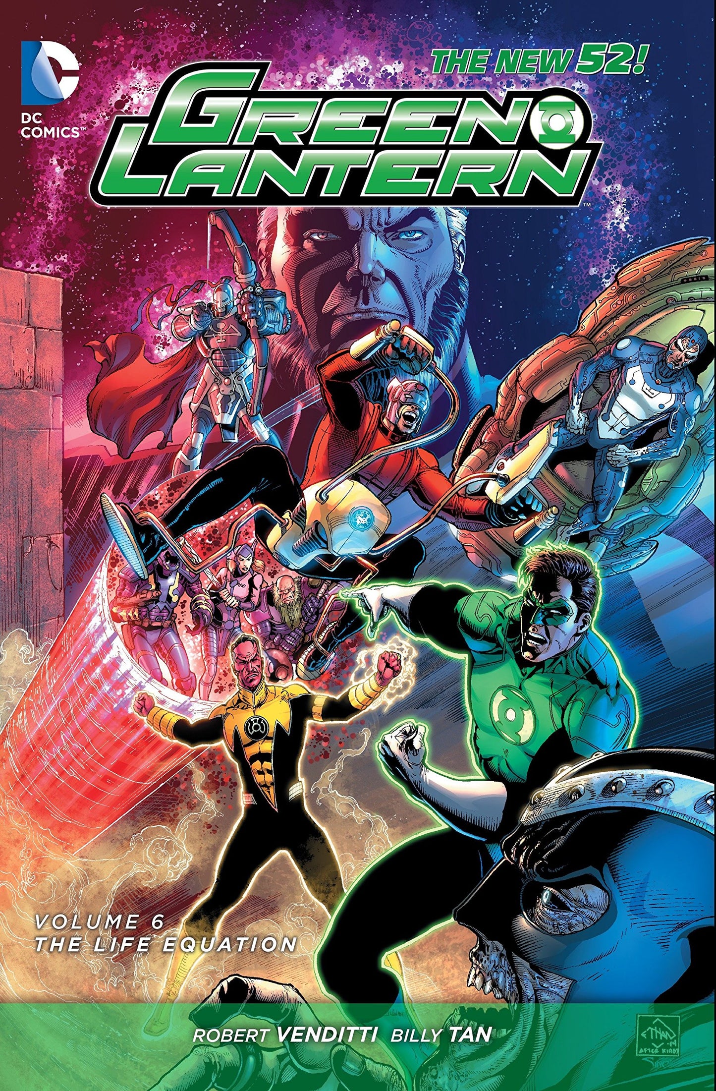 Green Lantern Vol. 6: The Life Equation (The New 52) HARDCOVER