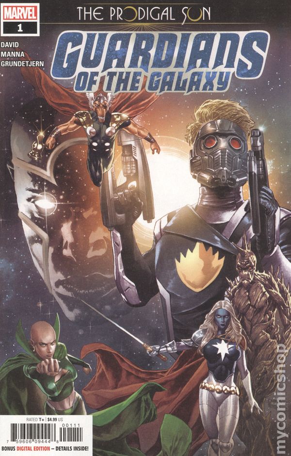 Guardians of the Galaxy Prodigal Sun (2019) #1A