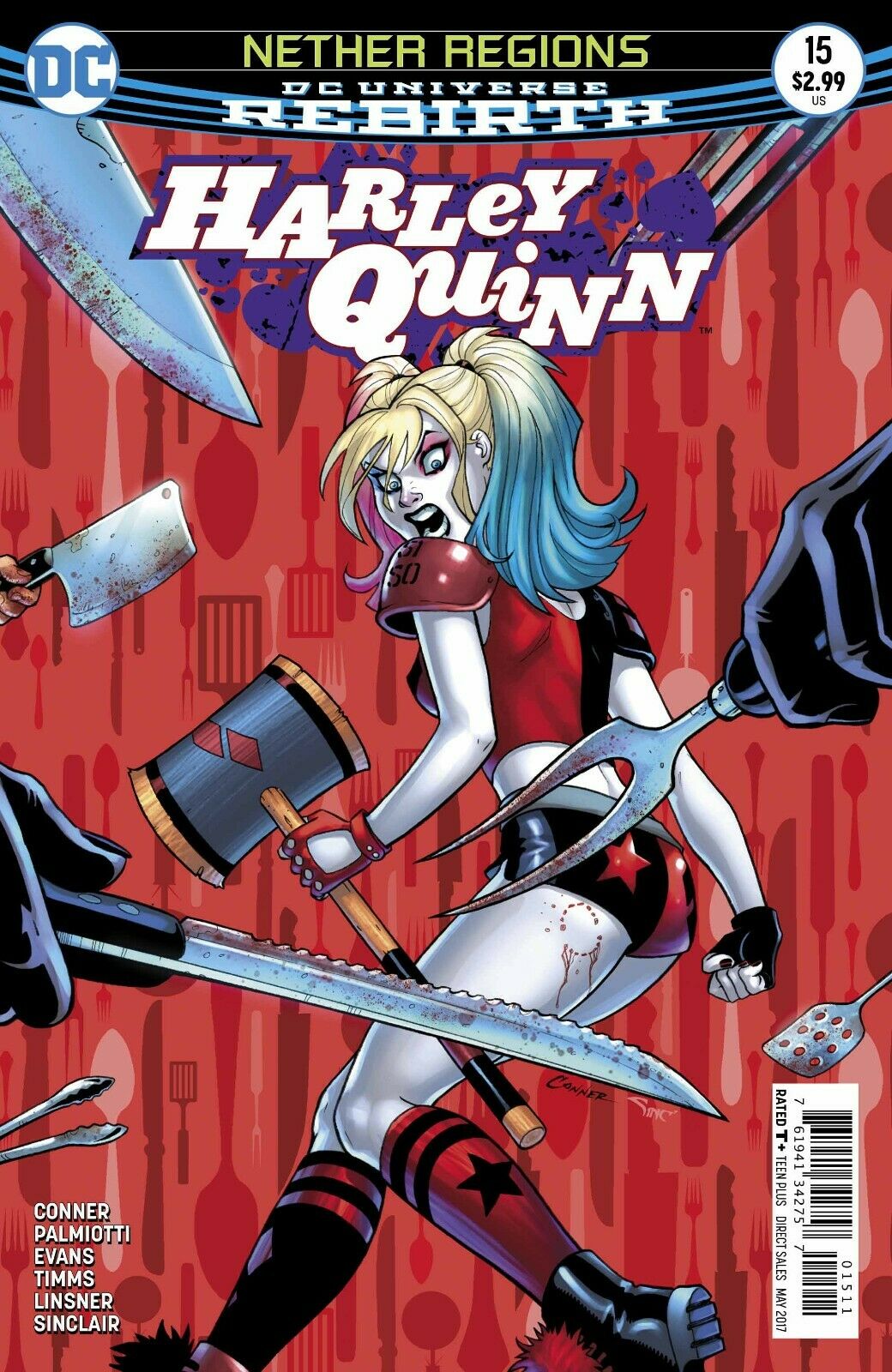 Harley Quinn (2013- ) #15 (Rebirth) (Variant Cover) – Emerald Knights