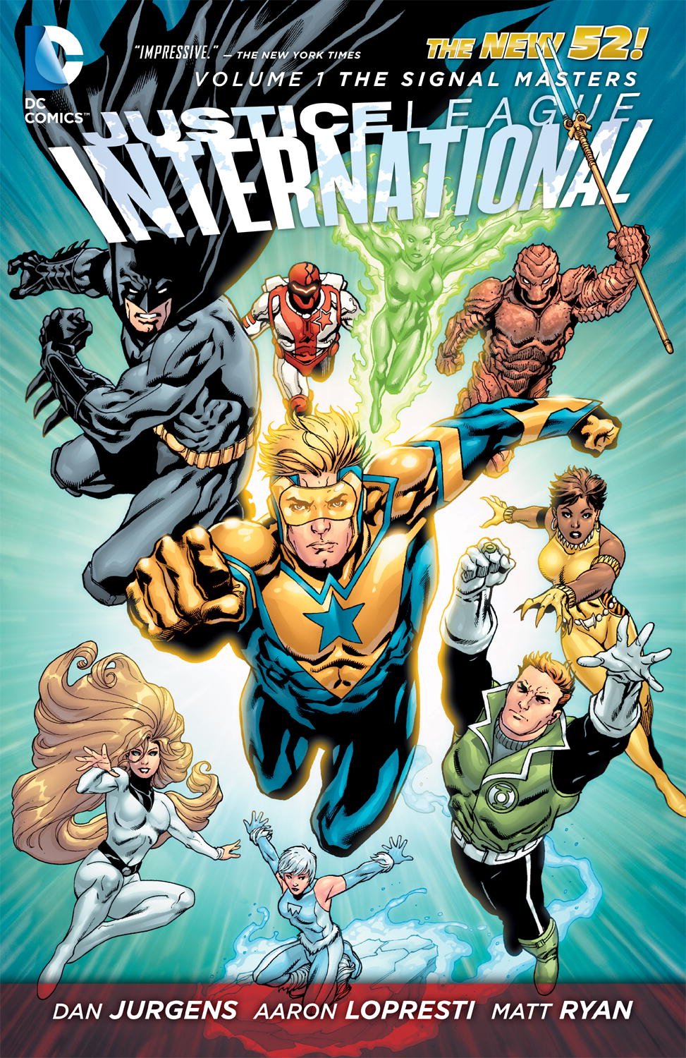 JUSTICE LEAGUE INTERNATIONAL #1 The NEW 52