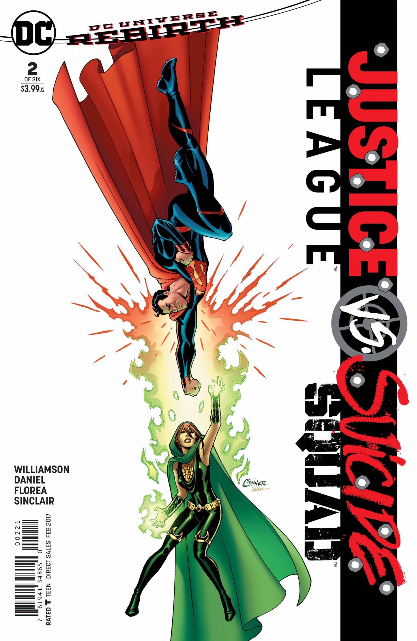 JUSTICE LEAGUE SUICIDE SQUAD #2 (OF 6) CONNER VAR ED