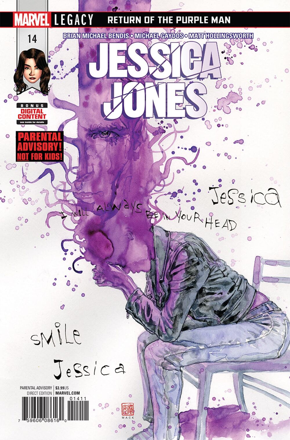 Jessica Jones (2016 2nd Series) Now #14A