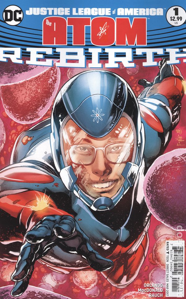 Justice League of America The Atom Rebirth (2016) #1A